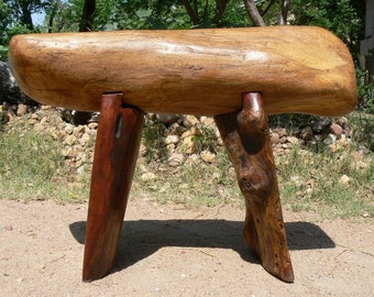 Outdoor Bench - Reclaimed Pecan and Mesquite