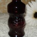 5" Wheaton Ship Purple Amethyst Glass Bottle