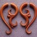 DAYA Earrings - Organic Fake Gauges - Reduced price (Flawed)