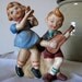 Vintage Figurines 1956 - Wall Pocket -
