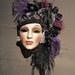 Silver Soiree Mask by Claudia Cohen