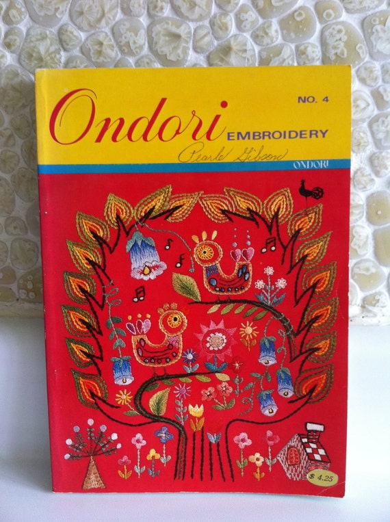 Vintage Craft Book Ondori Embroidery No. 4 Japan