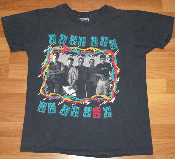 vintage new kids on the block shirt