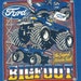 Vintage 1980s Big Foot Monster Truck T Shirt 50/50 Cotton Poly Soft Indie Shirt Blue