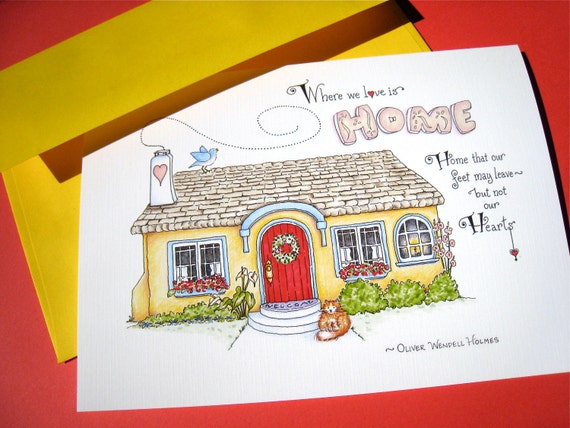 new-home-card-housewarming-card-home-quote-where-we-love