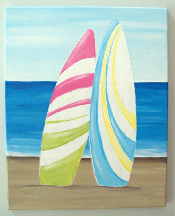 16x20 surfboard canvas