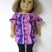 Crazy Love Top with Leggings Outfit for Your American Girl Doll