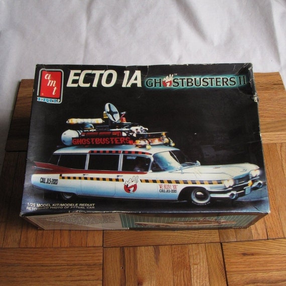 Ghostbusters 2 Ecto 1A Model Car Kit by OldSoulGalleries on Etsy