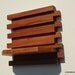 Wall Sconce Candle Holder Minimalist Modern Wood Wall Hanging Shelf Set of 2
