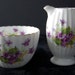 antique creamer and sugar bowl set radfords bone china