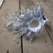 Elegant Winter Snowflake Ice Queen Masquerade Mask.