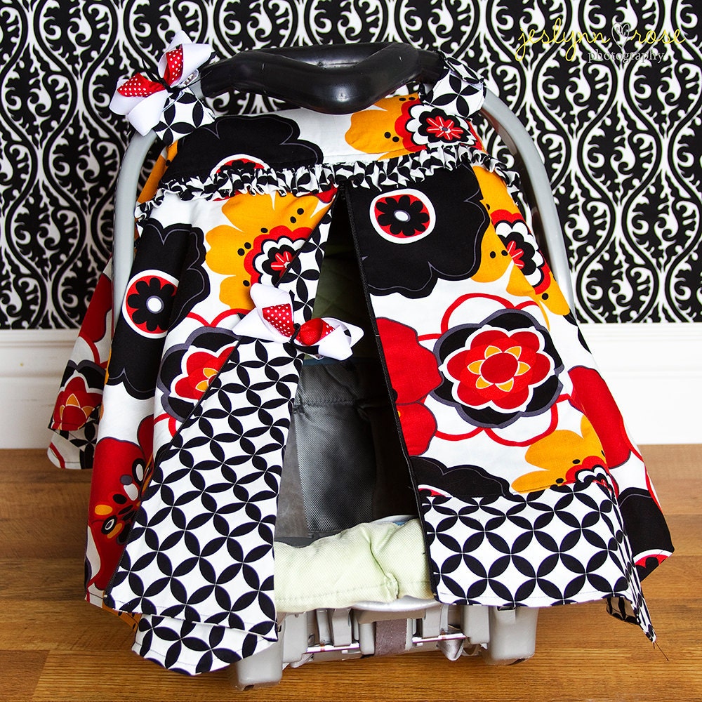 Car Seat Canopy by SassyMcTaffy on Etsy
