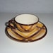 Demitasse Cup and Saucer Vernon Kilns Organdie