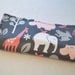 Zoology Bloom Animal Print Burp Cloth. Ready to Ship