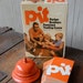 Vintage Parker Brother Pit Game with SuperFly Orange Table Top Short Order Bell Ding Ding