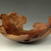 Mexican Chechen Burl Wood Turning Natural Edge Bowl