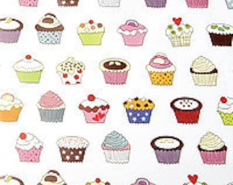 Cupcake print tissue paper