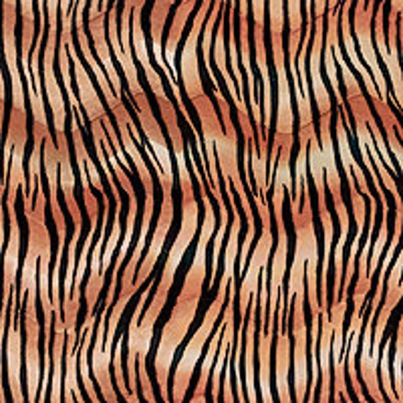 Tiger print tissue paper