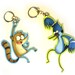 Regular Show Key Chain Set
