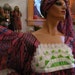 Vintage Dress Mama Cass Gypsy Hippie Caftan Dress for Wear or Costume size L/XL