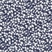 Liberty of London Fat Eighth 'Glenjade N', navy blue leaf Liberty print