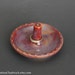 Ring Holder Burgundy Orange Purple Handmade Ceramic