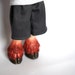 YoSD Grey Hoof Shorts For BJDs Soom Teenie Gem