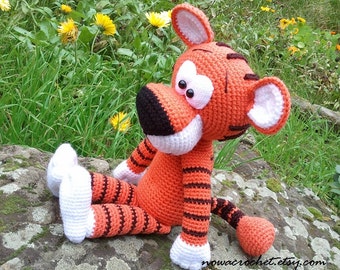 Tiger Walter - amigurumi PDF crochet pattern