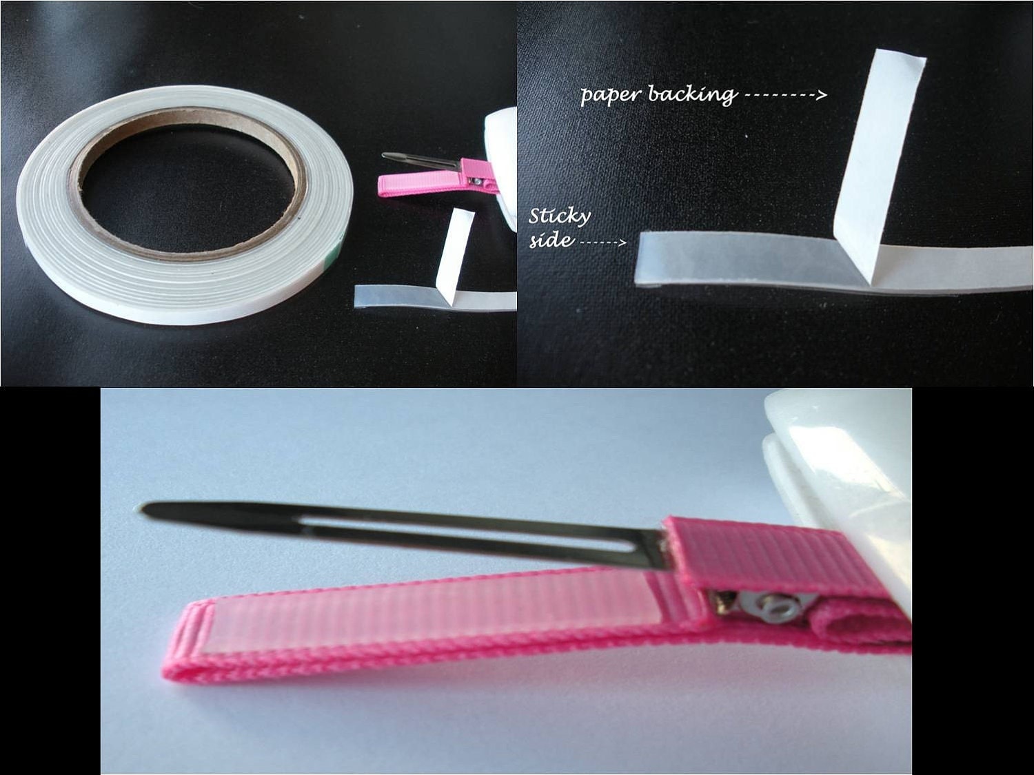 7 FEET NoSlip Silicone Grips for Hair Clips by KatesCraftStore