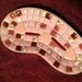 Heart Tray with pink and burgandy mosaics