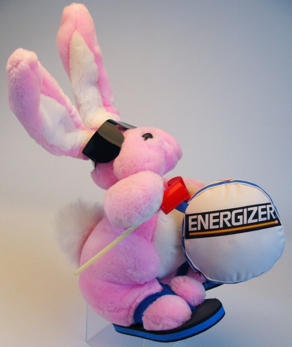 Energizer Pink Bunny Vintage 1989 Plush Stuffed Animal