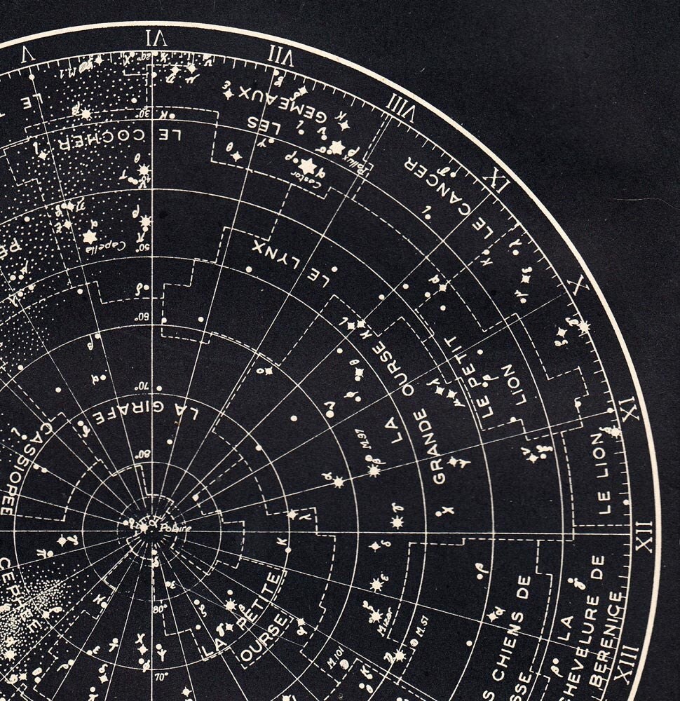 Astronomy Star Chart Dolphingerty