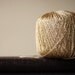 Golden yarn - lace weight - for crocheting and embroidery