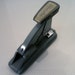 Vintage Art Deco Swingline Stapler. Grey-Green Shimmer Logo Top. Fine Condition, Industrial Metal Construction. Patent No.'s. 110796...