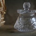 Royal Doulton Cut-Crystal Sugar Bowl