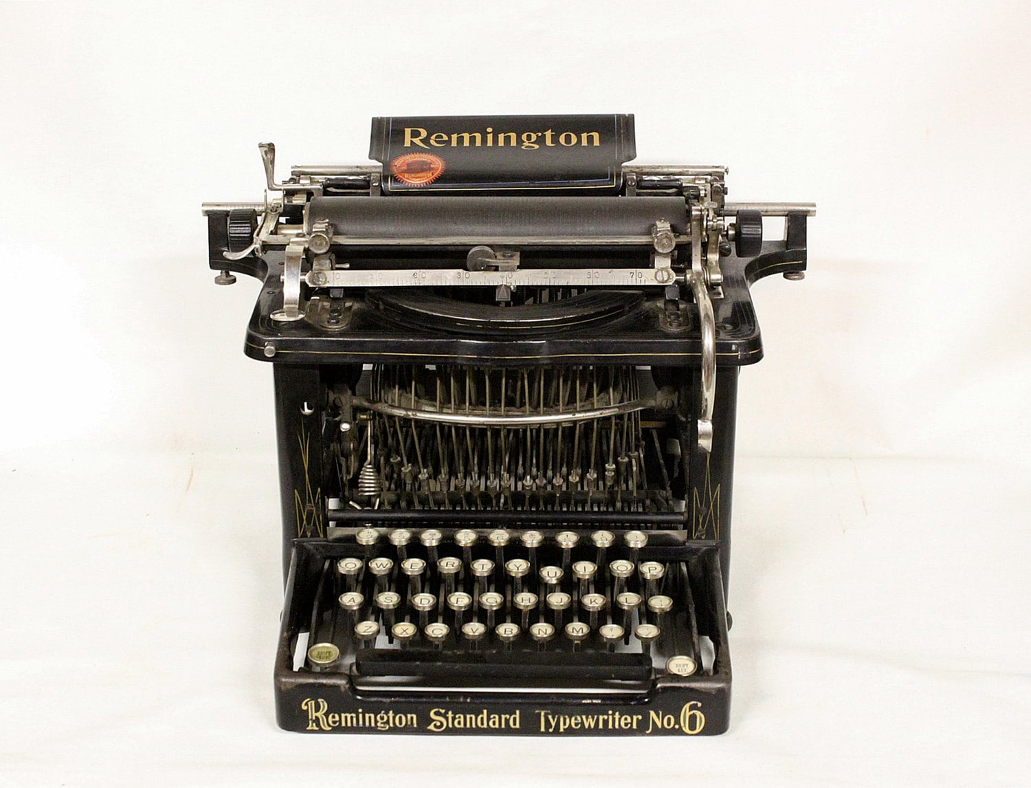 1906 Antique Remington Standard No 6 Typewriter