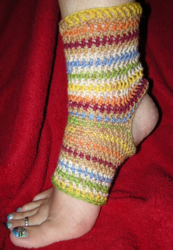 Crochet Yoga Socks Pattern