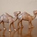 Vintage Pair Brass Camels Hollywood Regency
