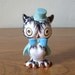 Vintage Owl Salt Pepper Shaker Japan Norcrest