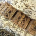 Vintage Mail Holder Collectible Rustic Home Decor Wall Hanging 1960's