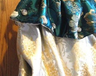 Brocade n' Bamboo Handbag