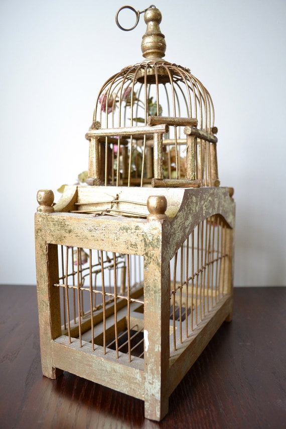 architectural metal bird cage decorative bird cage wooden