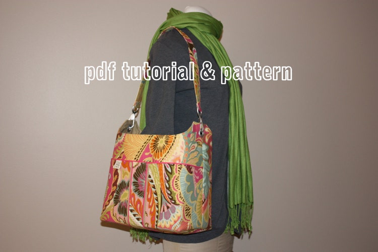 Bucket Bag PDF Tutorial & Pattern by thesterlingowl on Etsy