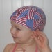 Lycra SWiM CaP- 4 sizes - American Flag