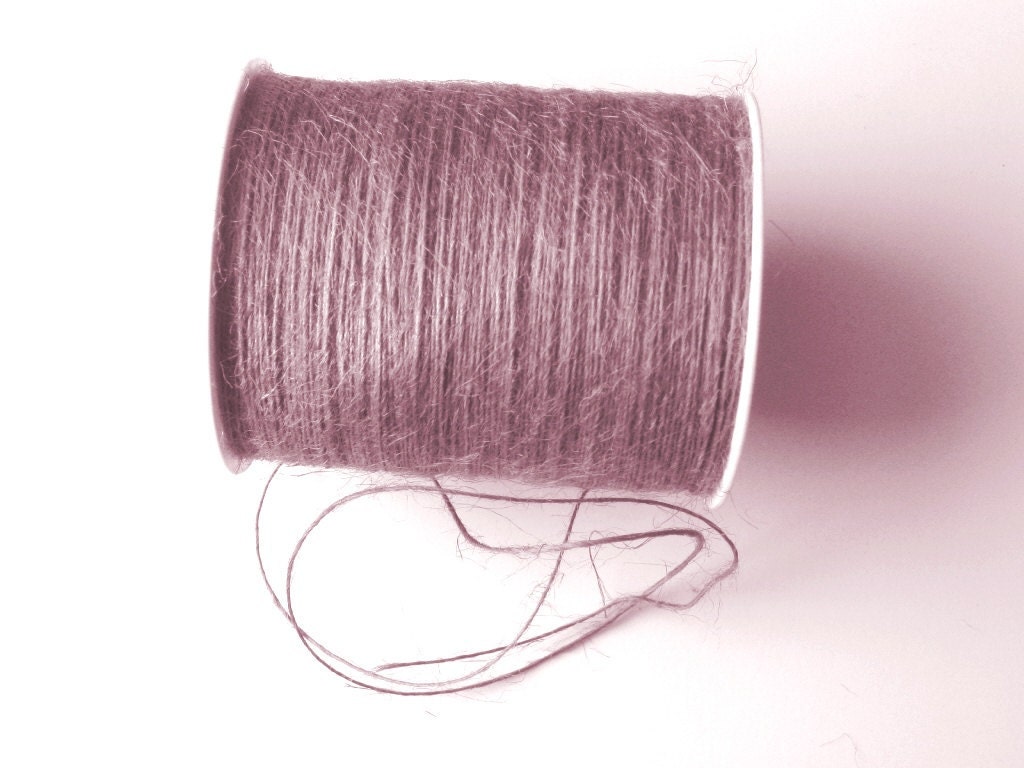 50 Yards of Purple Jute Twine
