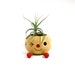 SPUTNIK ATOMIC MODERN //pottery art planter // 1950s kitschy winking little man