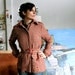 Red & White Houndstooth Autumn Jacket