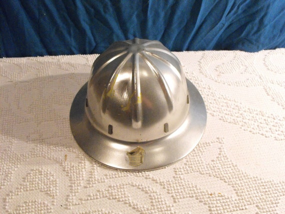 Vintage Aluminum Hard Hat