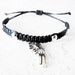 Silver Revolver Hemp Bracelet - Hemp Jewelry