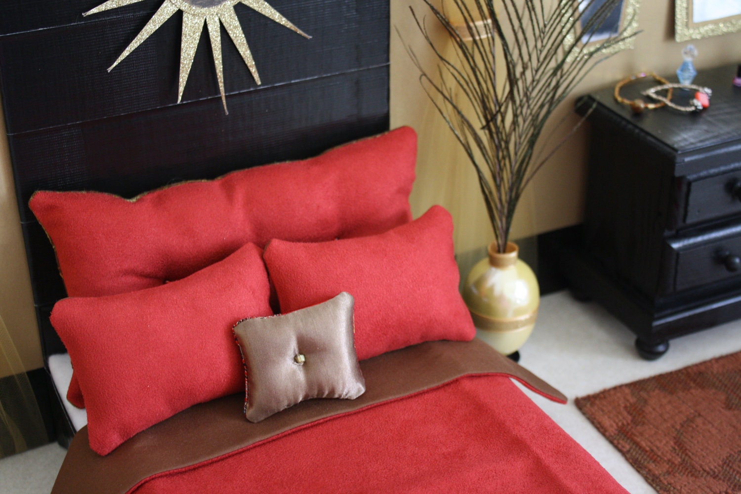 Doll Bedding for Barbie Fashion Royalty Moxie Bratz